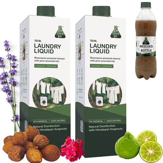 Forest Lab Natural Laundry Liquid-750 ml (Pack of2)
