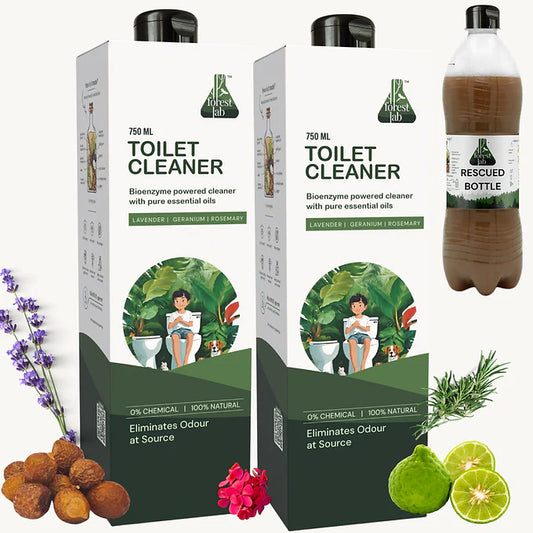 Forest lab Natural Toilet Cleaner- 750 ml (Pack of 2)