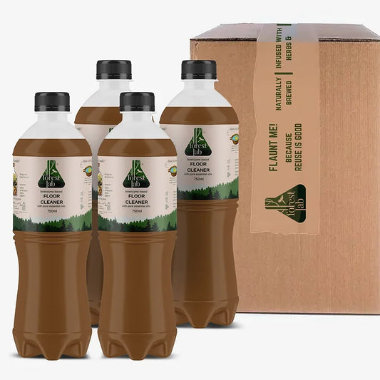Forest Lab Floor Cleaner- 750ml ( Pack of 4) Naked