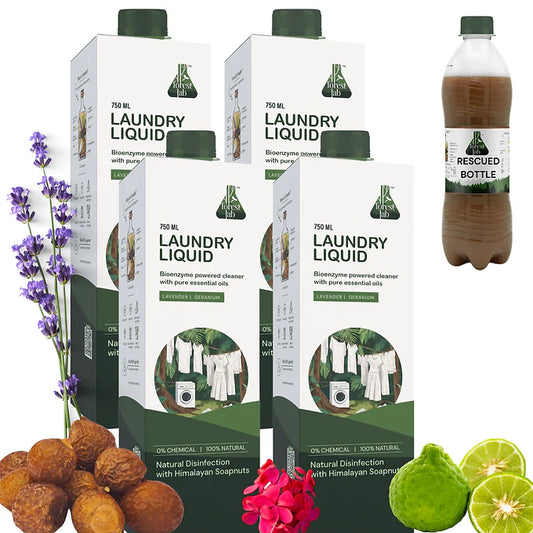 Forest Lab Natural Laundry Liquid(Pack of4)