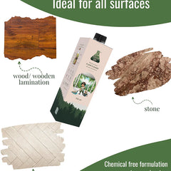 Forest lab toilet cleaner & floor cleaner combo 750 ml each