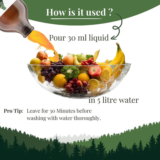 Forest lab fruits and vegetable wash