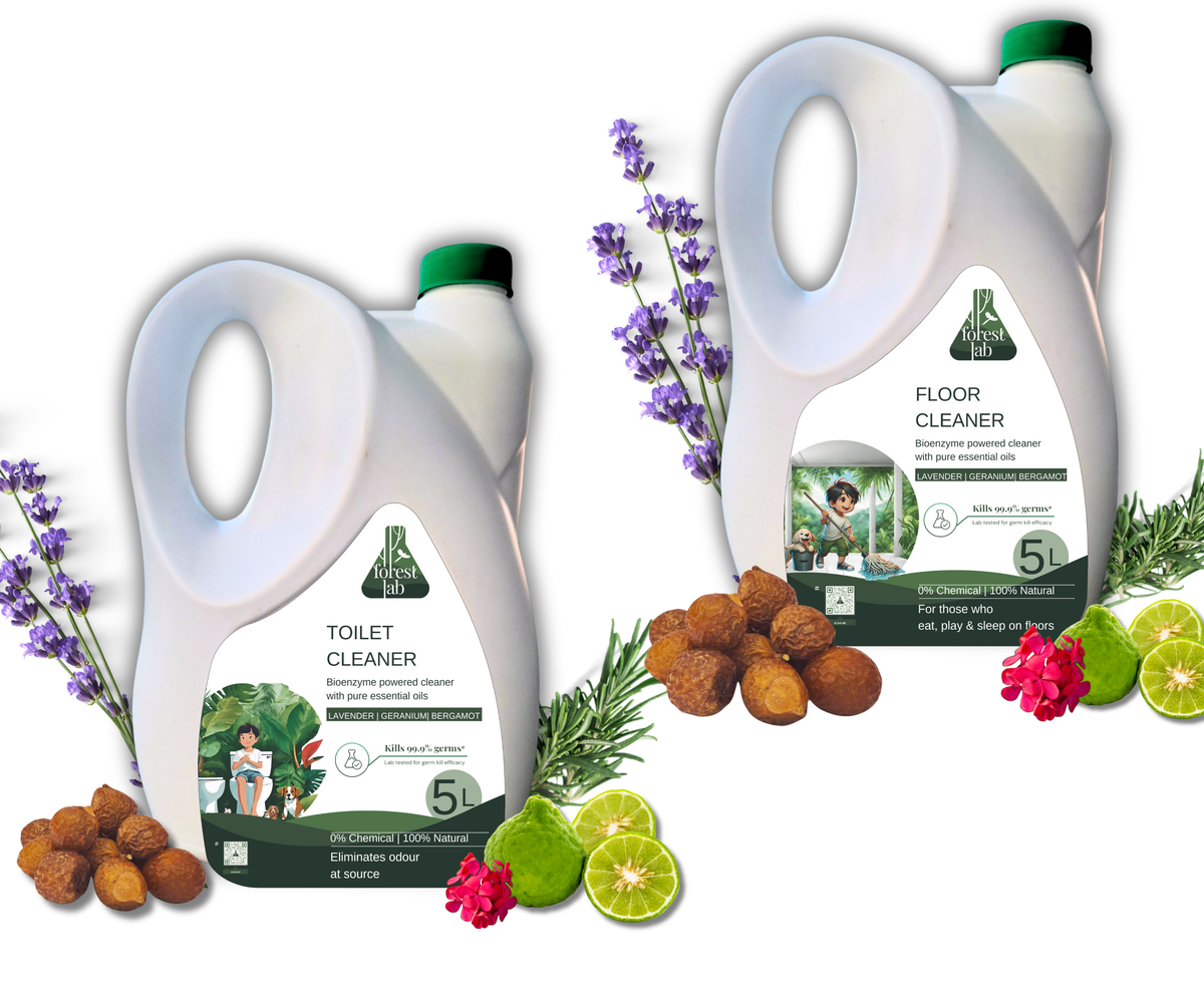 Forest Lab Natural Floor Cleaner & Toilet Cleaner 10 Liters (5L*2)