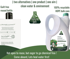 Forest lab toilet cleaner- 750ml (Pack of 4)Naked